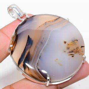 SALE!!! Stunning Montana Agate set in 925 Sterling Silver